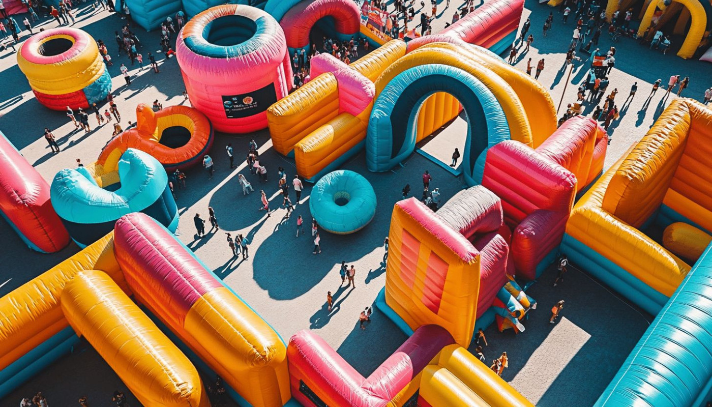 Comment les structures gonflables personnalisables peuvent booster votre visibilité