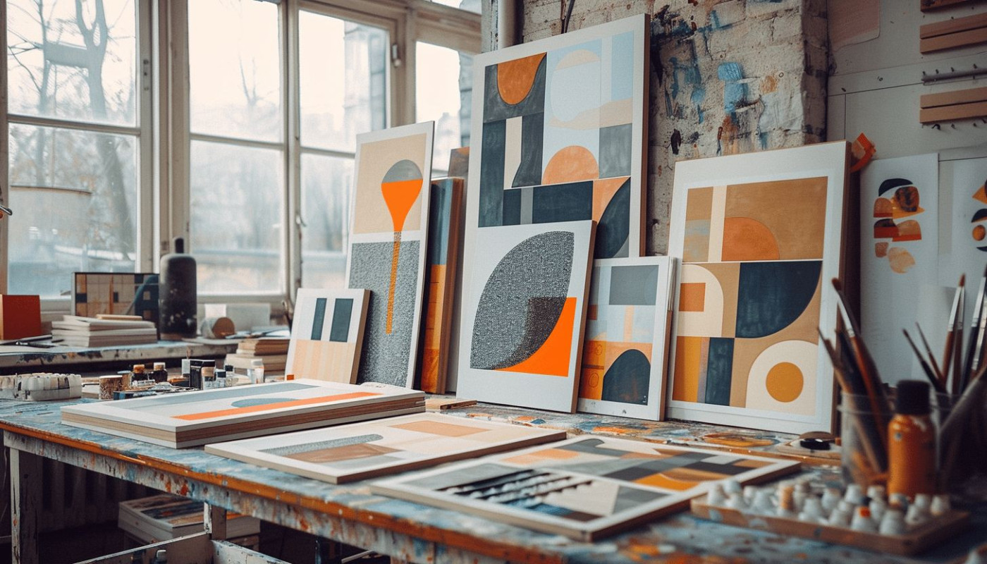 Exploration des tendances actuelles des estampes et lithographies modernes