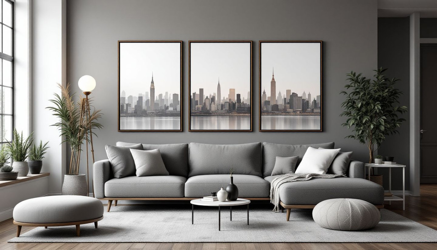 Les avantages de décorer avec des posters minimalistes de villes